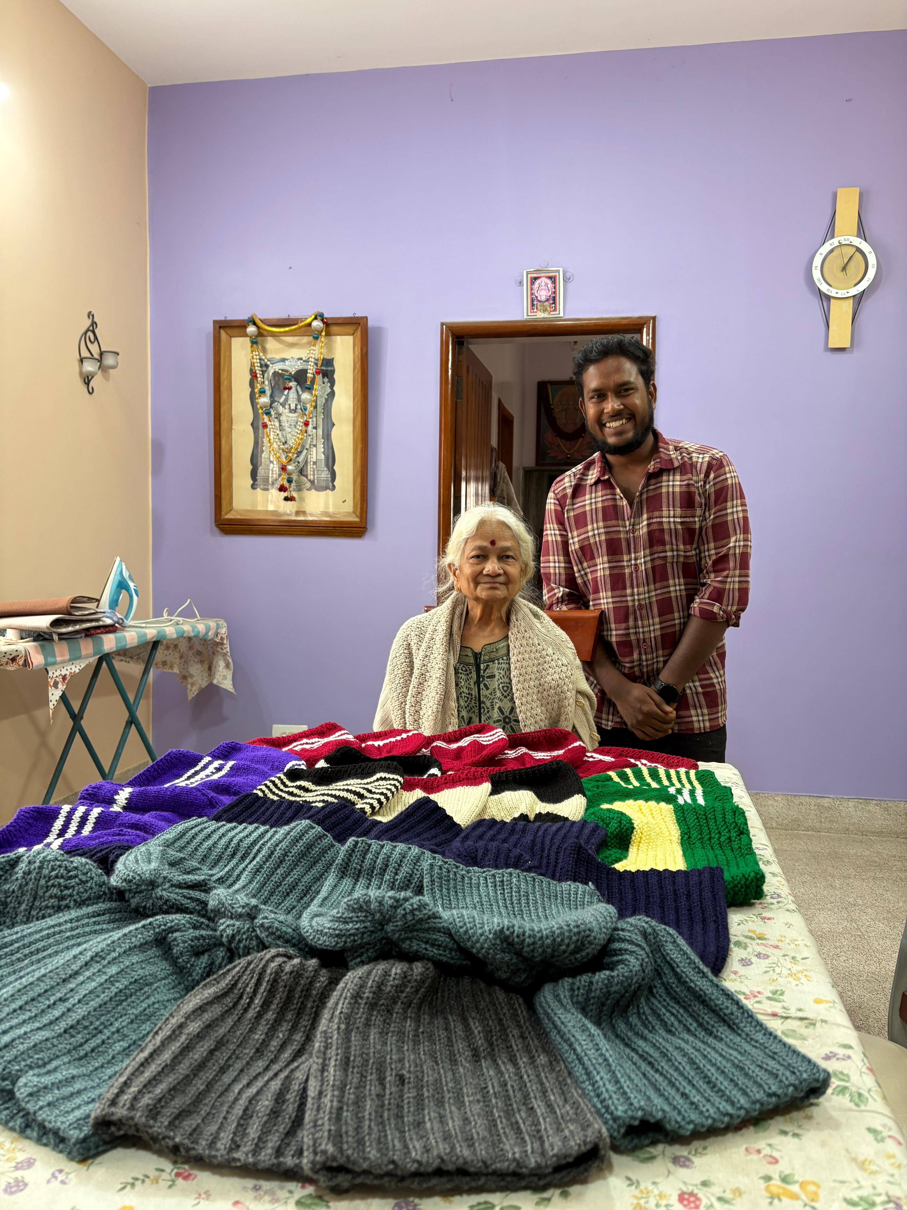 Sevashrama 6.0 : Wollen Caps & Shawls Distribution Gallery 1