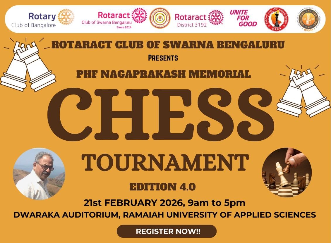 PHF Nagaprakash Memorial Chess Tournament 4.0